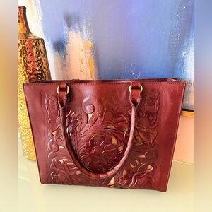 Patricia Nash Leather Tote